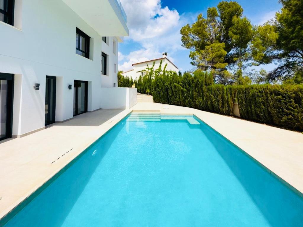 Calpe Villa Lujo Playa Piscina Jardin Barbacoa Ideal Familias Y Grupos Екстериор снимка